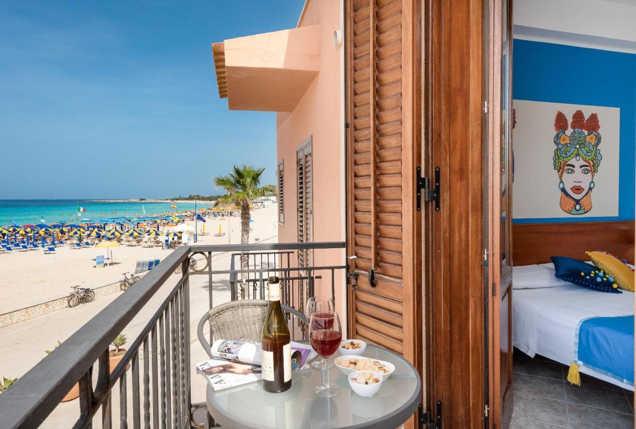 I Tre Golfi Beach Apartments ซานวิโต โลคาโป ภายนอก รูปภาพ